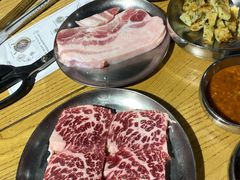 刀鞘五花肉-姜虎东白丁烤肉(恒隆广场店)