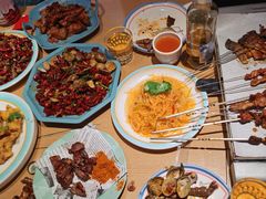 -街角等你.大连海鲜烧烤.经典铁板海鲜串(西安路店)