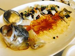 古法蒜香蒸海鲈鱼-北京厨房(西安SKP店)