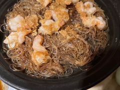 蒜蓉粉丝虾-绿茶餐厅(西单老佛爷店)