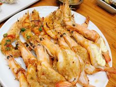 蒜蓉铁板虾-甄花精致料理自助(城市阳台店)