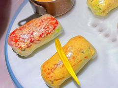 漫步花开彩虹卷-蜜桃花开·中西融合菜E&W(南长街店)