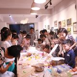 这里是睦一艺术空间 参加了睦一画室的生日趴