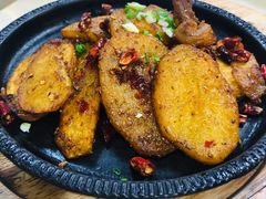 铁板土豆片-李师傅脆肚(梅林店)