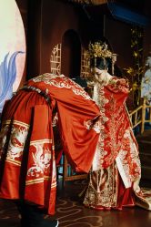 -懿沉香中式嫁衣礼服秀禾服龙凤褂马来褂旗袍总店