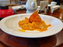 东沟蟹香炒笨鸡蛋-喜鼎海胆水饺(东港店)