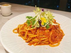 番茄肉酱意大利面-Jungle Nat 高空餐厅