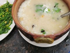 象拔蚌扇贝粥-适口餐厅砂锅粥(公信路总店)