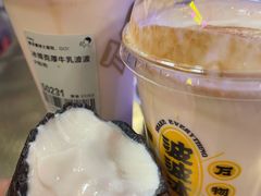 冰博克厚牛乳波波-喜茶(上海五角场万达店)