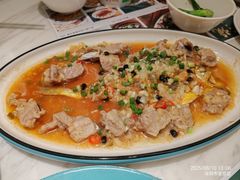 咸柠檬排骨蒸黄花鱼-新世界餐厅(万达店)