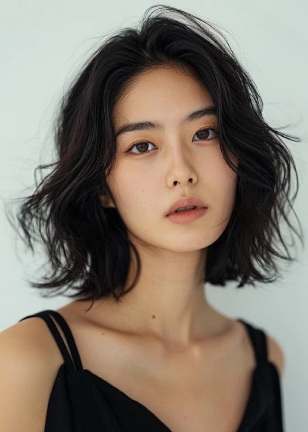 轻盈高层次对于又厚又多的自来卷发,高层次