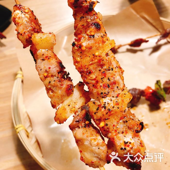 取火烤物圣女果牛腩串图片-北京烧烤-大众点评网