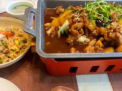 双椒紫苏牛蛙-意卡菲·欢乐聚会餐厅(华侨店)