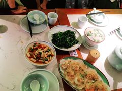 蒜蓉番薯叶-大榕树下顺德菜(融创茂店)