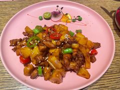 凤梨鸡腿肉-甜阿姨·天台花园私房菜(万松园店)