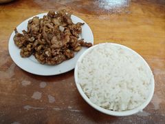 孜然羊肉-清真宏玉祥黄门脸餐厅(华荫东里店)