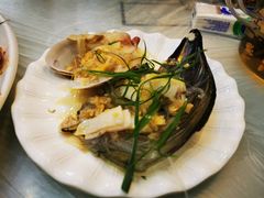 炭烤象鼻蚌-覃记海鲜美食餐厅