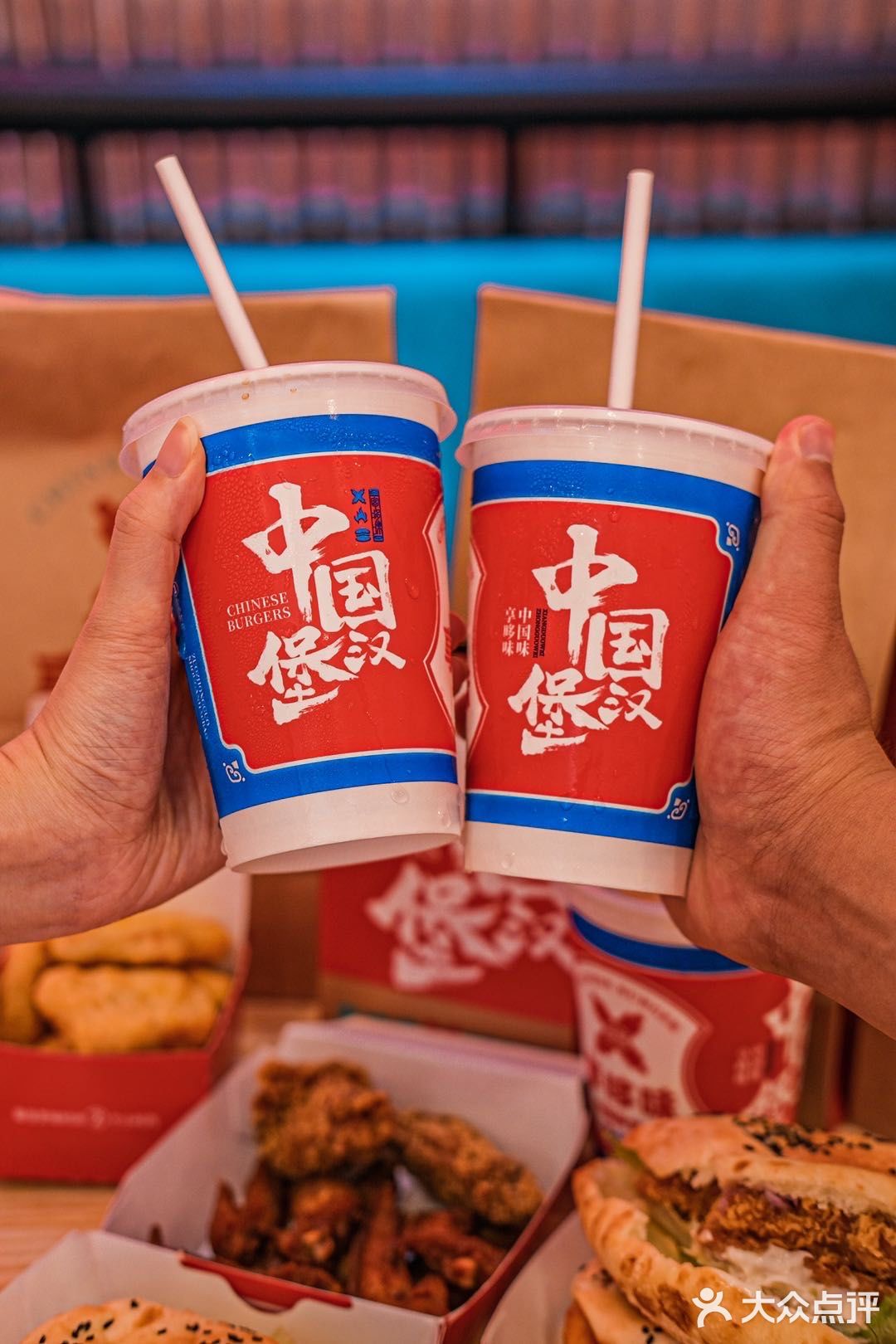 属于咱中国人的汉堡，味道好极了。