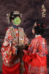 -后宫·古装汉服京剧儿童亲子全家福摄影