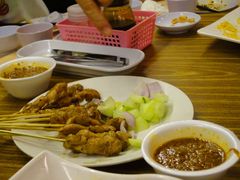 肉串，沙爹酱-珍宝海鲜(东海岸海鲜中心)