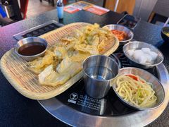 白菜饼-包装马车·韩国料理·포장마차