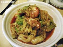 大虾烧白菜-汇泉王朝大饭店-旋转餐厅(南海路店)