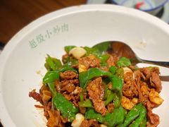菜籽油炒超级小炒肉-老湘村·湖南土菜(天河维多利店)