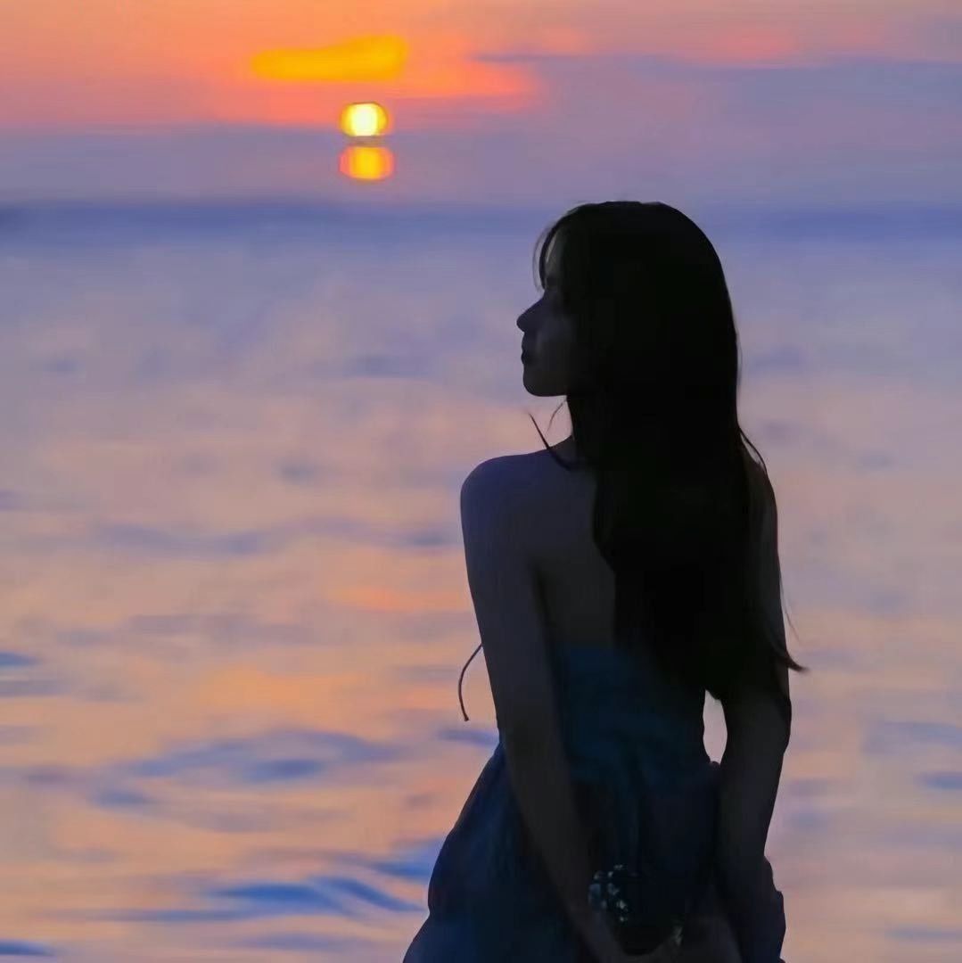 海边黄昏的温柔