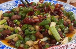 Stir-fried Braised Pork Belly