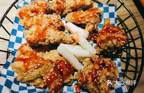 Korean Spicy Sauce Fried Chicken