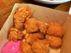 鸡米花配甜菜根酱-JuiceRobot·手工意大利面&汉堡精酿(珠江新城店)