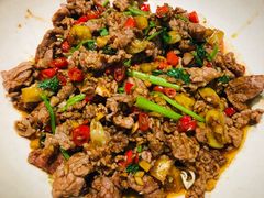 小炒黄牛肉-老街鱼嘴巴(坡子街老店)