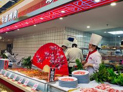 自助取餐区-牛道烤肉海鲜自助
