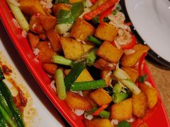 小葱拌饼子-金太阳海鲜烧烤·本地人餐厅(星海公园店)