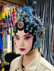 -胭脂猫京剧摄影