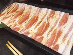 调味五花肉-九田家黑牛烤肉料理(太阳城店)