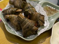 泰式香兰叶包鸡-玖月时尚泰式餐厅
