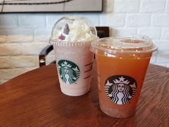 人鱼桃桃星冰乐-星巴克(佛山南海万科店)