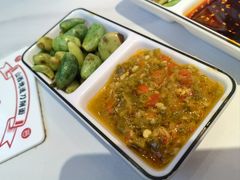 蒜-初晋·山西地道刀削面.晋北莜面香(星耀城店)