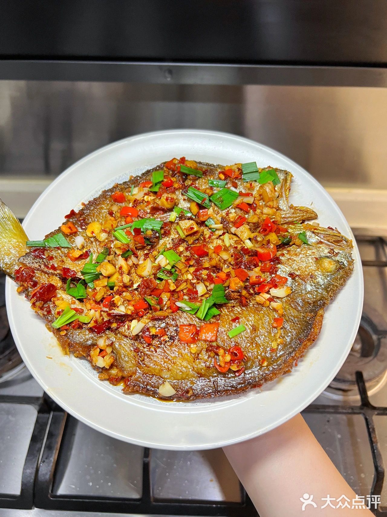 家常菜之红烧黄花鱼,香辣入味,做法巨简单