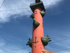 -瓦西里岛古港口灯塔