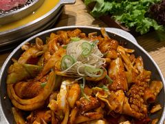 铁板鱿鱼-姜虎东白丁烤肉(虹桥天地店)