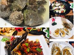 -东来菜馆•手抓海鲜家常菜•海鲜锅贴(鸽子窝店)
