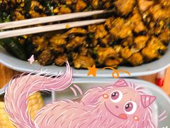 打包第二天吃的尖椒兔-老号尤兔头(幸福店)