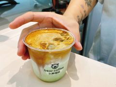 抹茶拿铁咖啡-BIRR COFFEE小熊咖啡(鸿瑞店)