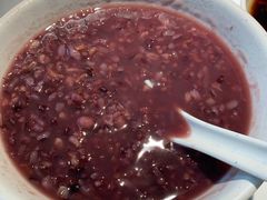 咸养生黑米粥-花园茶楼(兴城西路店)