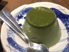 自制招牌抹茶布丁-大雄寿司(中华广场店)