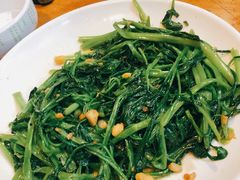 椒丝腐乳空心菜-潮粥馆(长江花园店)
