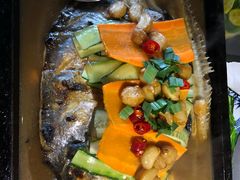 -探鱼·鲜青椒爽麻烤鱼(苏宁广场店)