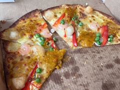 蟹粉扇贝虾仁比萨-达美乐比萨(商城路店)
